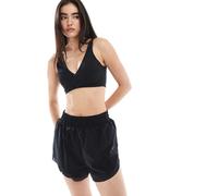 Nike Training - One Dri-FIT - Pantaloncini a vita alta neri da 3" con volant-Nero L