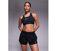 Nike Training - One Dri-FIT - Pantaloncini da 3" a vita medio alta neri-Nero XL