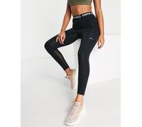 Nike Training - Pro 365 - Leggings a sette ottavi a vita alta in nero L