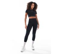 Nike Training - Universa Dri-FIT - Leggings a 7/8 neri a vita alta con tasca-Nero M