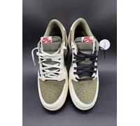 Nike Travis Scott Air Jordan 1 Basso Og Sp Eu 52,5 US 18 Medio Oliva Reverse Neu