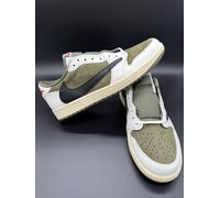 Nike Travis Scott Air Jordan 1 Low OG SP EU 46 US 12 Medium Olive Reverse Mocha