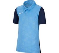 Nike Trophy IV SS, Maglia Unisex-Bambini e Ragazzi, Blu Universitario/Blu Navy/Bianco, XL