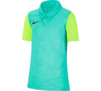 Nike Trophy IV SS, Maglia Unisex-Bambini, Hyper Turq/Volt/Nero, XL