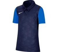 Nike Trophy IV SS, Maglia Unisex-Bambini, Midnight Navy/Photo Blu/Bianco, S