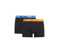 Nike TRUNK 2PK boxer UOMO pacco da 2 PZ COL.NERO -ORANGE-ROYAL TG.L