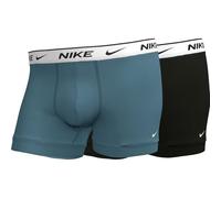 Nike Trunk 2PK Intimo, Smokey Blue/Black-White WB, XS Uomo