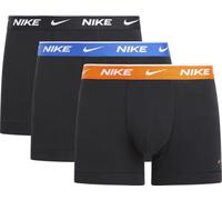 Nike Trunk 3PK Intimo, Blk-SATY Ornge/Game ROYL/Blk WB, XS Uomo