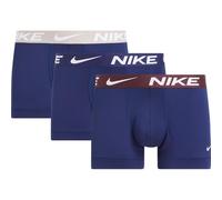 Nike Trunk 3PK Intimo, BV-CLEGE Grey/Blue Void/Bur Crush, XS Uomo