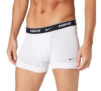 Nike Trunk Boxer Corti, White/Grey Heather/Black, XL Uomo
