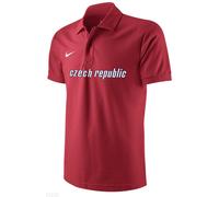 Nike TS Core Polo Czech Republic Polo L Rosso
