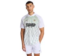 Nike Tuned Uomo - Magliette Bianco - Taglia XXL - Poly Jersey White XXL