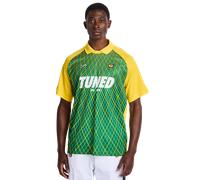 Nike Tuned Uomo - Magliette Giallo - Taglia L - Poly Jersey Yellow L