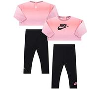 Nike Tuta baby girocollo felpata con legging 0-24 mesi (24 mesi)