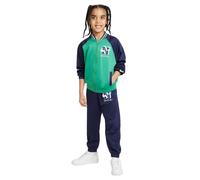 Nike B NSW Next Gen Tricot Set, Tuta Completa-Felpa con Cappuccio-Tasche A Marsupio-Pantalone con GIROVITA Elasticizzato-Logo U90 3-4 Anni Kids, Verde/Blu