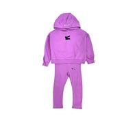 Nike -Tuta COMPOSTA da Felpa E Leggings -Felpa con Cappuccio -Felpa con Orlo E Polsini A Coste -Felpa con Logo Leggings con GIROVITA Elastico Viola Lilla 6-7 Anni
