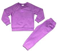 Nike -Tuta COMPOSTA da Felpa E Pantalone -Felpa con Cappuccio -Felpa con Orlo E Polsini A Coste -Felpa con Logo Pantalone con GIROVITA Elastico Viola Lilla 6-7 Anni