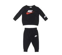 Nike -Tuta COMPOSTA da Felpa E Pantalone -Felpa con Cappuccio -Felpa con Orlo E Polsini A Coste -Felpa con Logo Pantalone con GIROVITA Elastico 18 Mesi Nero 023