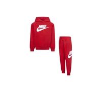 Nike Tuta da Bambini Club French Terry Rosso Taglia 5-6 A Codice 86L595-U10 Rosso