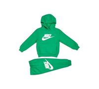 NIKE -TUTA COMPOSTA DA FELPA E PANTALONE -FELPA CON CAPPUCCIO -FELPA CON TASCHE A MARSUPIO -FELPA CON LOGO RICAMATO -PANTALONE CON GIROVITA REGOLABILE CON CORDINO -PANTALONE CON ORLO ELASTICO verde E5