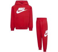 NIKE -TUTA COMPOSTA DA FELPA E PANTALONE -FELPA CON CAPPUCCIO -FELPA CON TASCHE A MARSUPIO -FELPA CON LOGO RICAMATO -PANTALONE CON GIROVITA REGOLABILE CON CORDINO -PANTALONE CON ORLO ELASTICO rosso U1