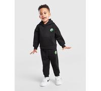 Nike Tuta con Cappuccio Overhead Repeat Swoosh Neonato, nero 9-12M