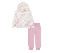 NIKE Tuta da Bambina con Cappuccio Weight Light Rosa Taglia 2-3 A Codice 36N486-A0W