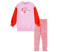 Nike Tuta da Bambina Floral Legging Rosa Taglia 6-7 A Codice 36L827-AAH