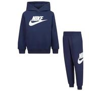 NIKE Tuta da Bambini Club French Terry Blu Taglia 2-3 A Codice 86L595-U90
