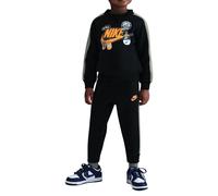 Nike Tuta da Bambini Girocollo Fleece Nera Taglia 3-4 A Codice 86N497-023 Nero