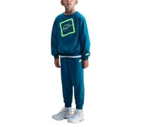 NIKE Tuta da Bambini Girocollo Glow With Me Blu Taglia 4-5 A Codice 86N483-E54