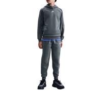 Nike Tuta da Ragazzi con Cappuccio Club Fleece Grigia Codice HQ9318-084 - 9B