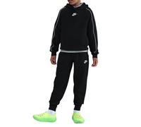 Nike Tuta da Ragazzi con Cappuccio Club Fleece Nera Nero