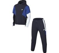 Nike Sportswear Tuta da jogging 'CLUB FLEECE' navy / blu neon / bianco Uomo Nike Sportswear XS