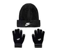 Nike Two Tone Rib Peak S Beanie 3-4 anni, Nero , 3 anni