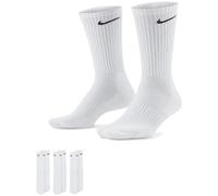 Nike Golf Calzini Everyday Cush Training Crew confezione da 3 pezzi, bianco/nero