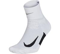 Nike U Nk Elt Cush Qt-rn - Calze unisex, Unisex - Adulto, Calzini, SX5463, bianco/nero, 39
