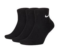 NIKE UomoCalzino sportivo 'EVERYDAY CUSH' Bianco / Nero, Taglia S,