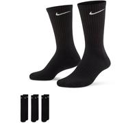 Nike U NK EVERYDAY CUSH CREW 3PR Calze S Nero