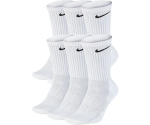 Nike U NK EVERYDAY CUSH CREW 6PR-BD Calze M Bianco