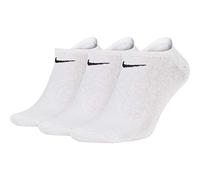 Nike U Nk Ltwt Ns 3Pr-Value, Calzini alla caviglia Unisex - Adulto, Bianco (Weiß), 38-42 (Talla produttore: M)