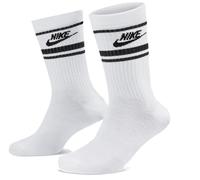 Nike U Nk Nsw Everyday Essential Cr Pacco 3 Calze Logo Bianche DX5089-103