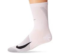Nike U Nk Spark LTWT Crew, Calzini Unisex - Adulto, White/Wolf Grey/(Black), 12