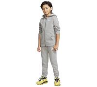 Nike U Nsw Core Bf Trk Suit, Tuta Bambino, Carbon Heather/Dark Grey/Carbon Heather/(White), XS