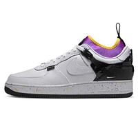 NIKE Undercover Air Force 1 Low SpSneaker Unisex, Nero Bianco Grigio Nebbia, 5.5 UK
