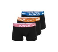 Nike - Essential Microfibre - Confezione da 3 paia di boxer aderenti neri con elastico in vita blu/rosa/arancione-Nero 48