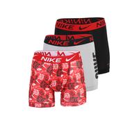 Boxer Nike Brief Logo rosso nero grigio (3 unità) - S