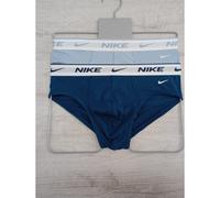 Nike Underwear BRIEF 2 PACK - Slip COL. LIGHT ARMY BLUE/BLUE FRCE WHITE WB TG.M