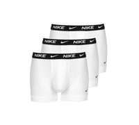 Nike Everyday Cotton Stretch Trunks 3 Pezzi, Bianco, L