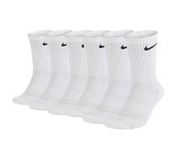 Nike Unisex 6er Pacco Calzini da Sport - Everyday, Cotone Cushioned Crew, Unita